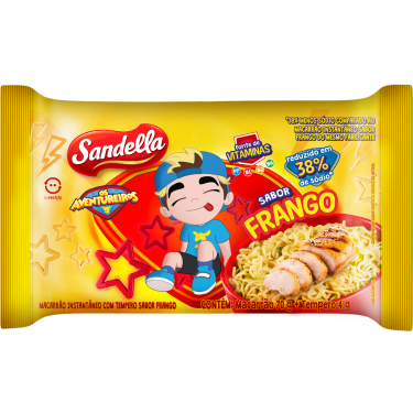 Macarrão Instantâneo Sandella 85g Frango