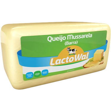 Queijo Mussarela Peca/Pedaço Lactowal Kg