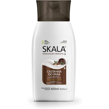 Loção Hidratante Skala 400ML Castanha Para