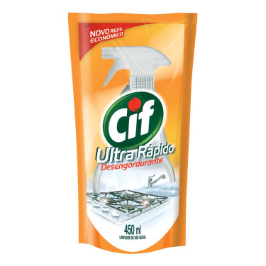 Limpador Cif Desengordurante Ultra Rápido 450Ml