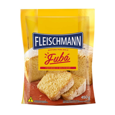 Mistura Bolo Fleischmann 450g Fuba 