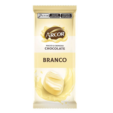 Chocolate Arcor 80g Branco
