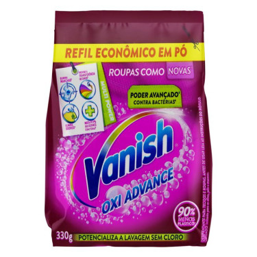 Alvejante Vanish Rosa Refil 330g Oxi Advance