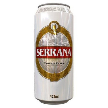 Cerveja Serrana 473Ml Lata Ambev