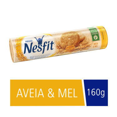Biscoito Nesfit Nestle 160g Aveia e Mel