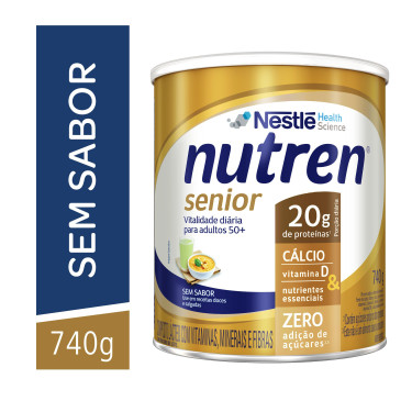 Alimento Nutren Nestle em po 740g Senior