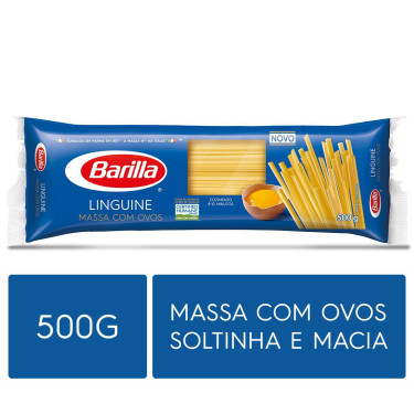 Macarrão Barilla com Ovos 500g Linguine