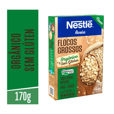 Aveia Nestle Flocos Organico 170G