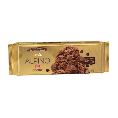 Biscoito Cookies Nestle 60g Alpino