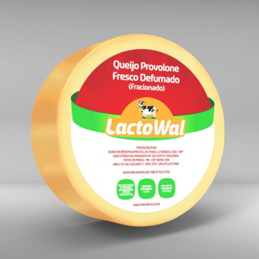 Queijo Provolone Fracionado Lactowal a cada 500g 