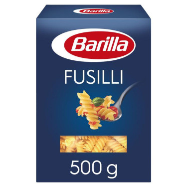 Macarrao Fusilli Barilla 500g Pasta