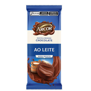Chocolate ao Leite Arcor 80g