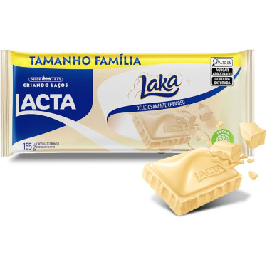 Chocolate Lacta 165G Laka