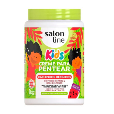 Creme Para Pentear Salon Line Kids Melancia 1kg