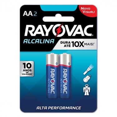 Pilha Alc.Peq.Rayovac