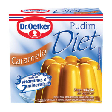 Pudim Oetker Diet Caramelo 25g