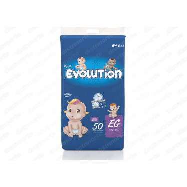 Fralda Descartável Jumbo EG Evolution 50und