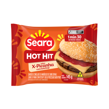 Sanduíche Seara Hot Hit Picanha 145G 