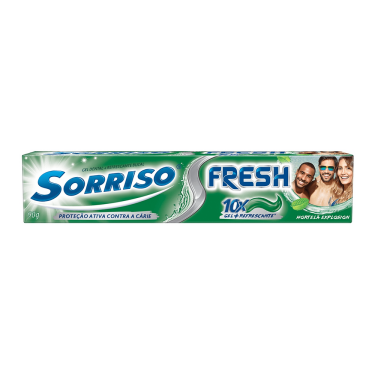 Gel Dental Sorriso 90G Fresh Plus hortelan Explosion