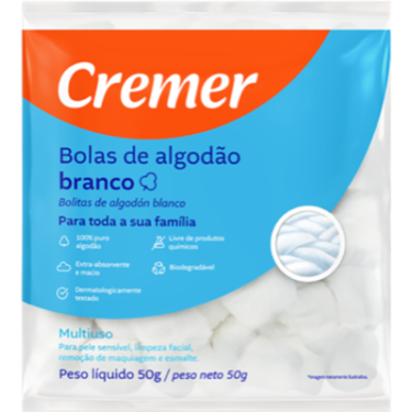 Algodão Cremer Bola 50g