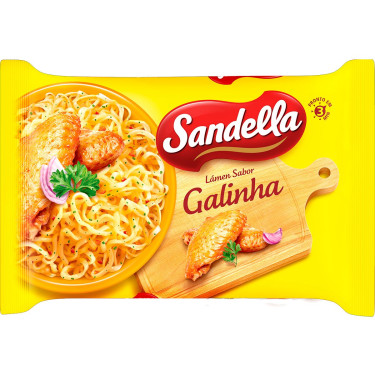 Macarrão Instantâneo Sandella 85g Galinha