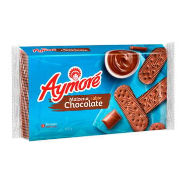 Biscoito Aymore 345G Chocolate