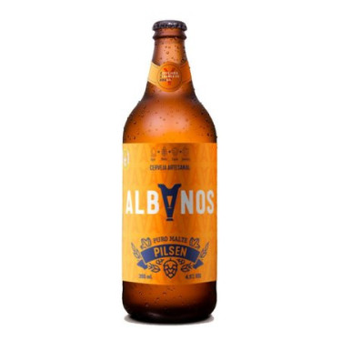 Cerveja Albanos Pilsen 600ML