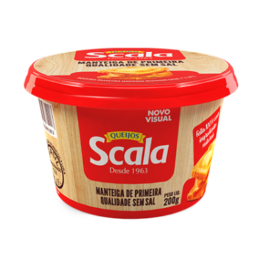 Manteiga Sem Sal Scala 200G