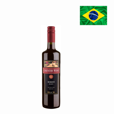 Vinho Country Wine 750Ml Bordo Suave
