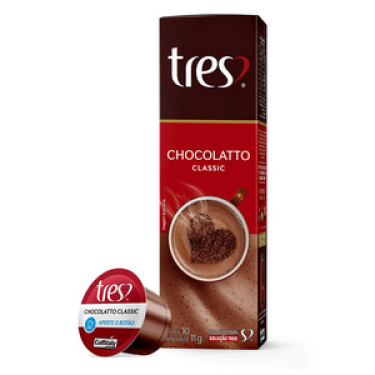 Cápsula Café 3 Corações Chocolatto 10x11g