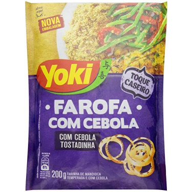 Farofa Yoki Mandioca Cebola 200G