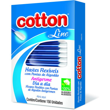 Hastes Flex C.Visor Cotton Line 150un