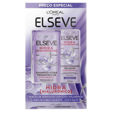 Shampoo Elseve 375ML+ Condicionador 170ML Hialuronico