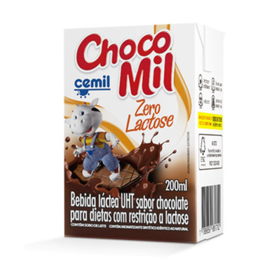 Bebida Lactea Chocomil 200ML Zero Lactose 