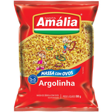 Macarrão Santa Amália 500g com Ovos Argolinha