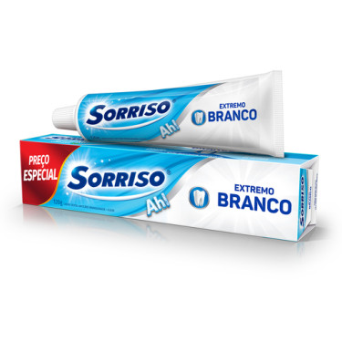 Creme Dental Sorriso 120g Extra Branco