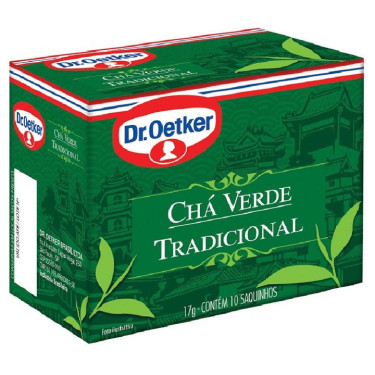 Cha  Oetker 17g Verde Baisco