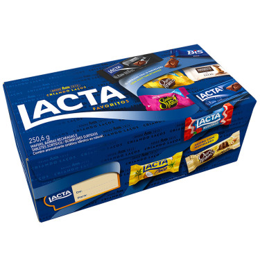 Bombom Lacta Favoritos 250G