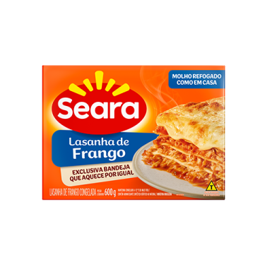 Macarrão Lasanha Seara 600g Frango