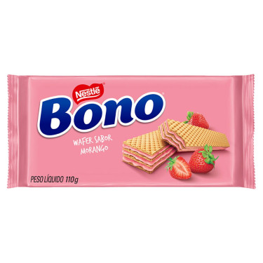 Biscoito Wafer Bono Morango Nestle 110g