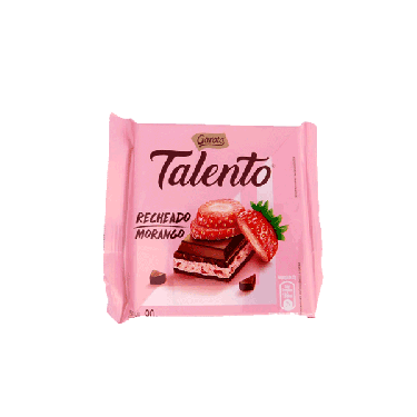 Chocolate Talento 85G Recheado Morango