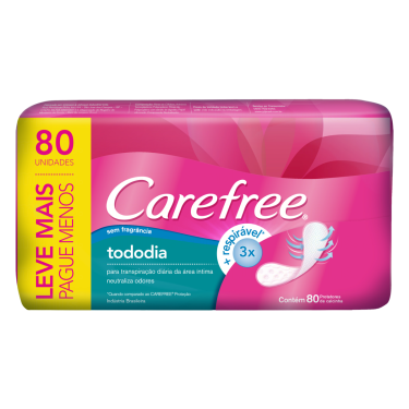 Absorvente Neutralize S/Perf.Carefree Lv80pg60un