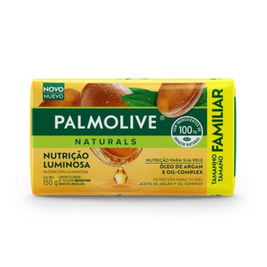 Sabonete Palmolive Sens.Lum.Oleo Argan150g