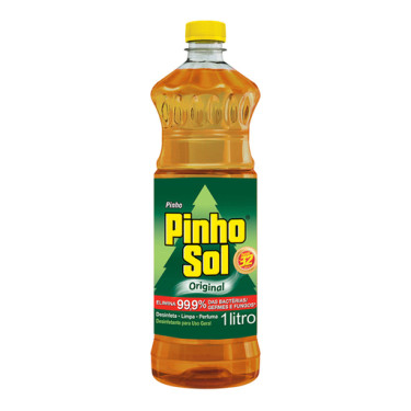 Desinfetante Pinho Sol 1L Pinho