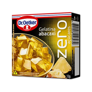 Gelatina Dr.Otiker 12g Abacaxi Zero