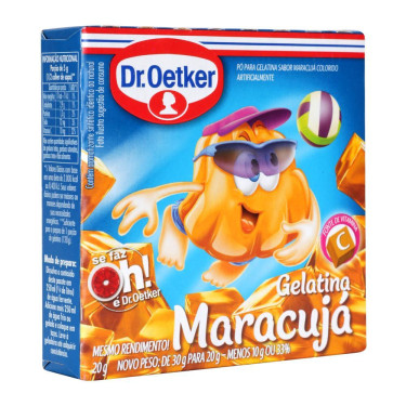 Gelatina Dr.Oetker 20g Maracuja