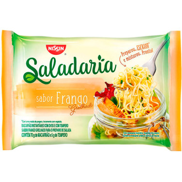 Macarrao Nissin Lamen 75G Saladaria Frango Grelhado