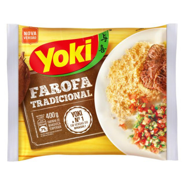 Farofa Yoki 400G Mandioca Pronta