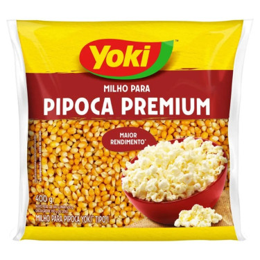 Milho Pipoca Premium Yoki 400g