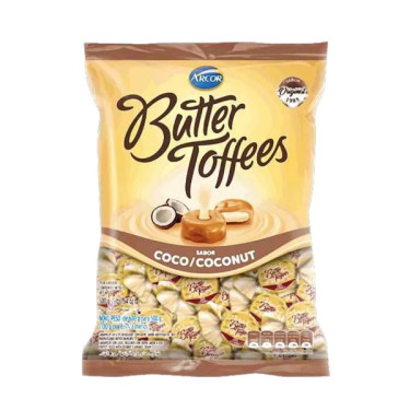 Bala Butter Toffes Coco Arcor 500g